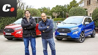 Ford EcoSport SUV  ¿Gasolina o Diesel  Prueba  Test  Review en español  cochesnet [upl. by Nytsuj338]