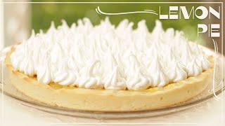 Lemon Pie Casero Perfecto  Masa Sablée • Curd de Limón • Merengue Suizo [upl. by Anerdna]