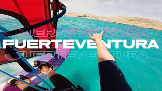 Windsurfen Fuerteventura RenéEgli Sotavento 4K  GoPro Hero 11 [upl. by Urbain]