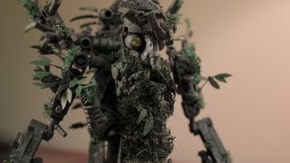 LEGO StopMotion A Custom Built Treebeard [upl. by Etteb]