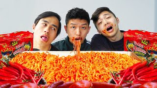 Eating 100 Levels of Spicy Foods [upl. by Alodee]