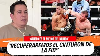 EDDY REYNOSO AFIRMA QUE A CANELO SOLO LE PUEDEN QUITAR LOS CINTURONES EN LA MESA [upl. by Salisbury]