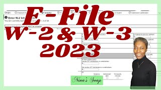 How do I file W2 and W3 electronically for 2023 5 [upl. by Maag]