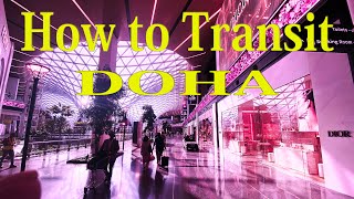 【Airport Tour】2023 How to Transit at Qatar Doha Hamad International Airport [upl. by Nari]