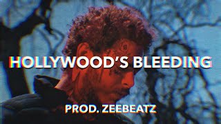 FREE Post Malone  “Hollywood’s Bleeding” Drill Remix Prod Zeebeatz [upl. by Abekam]