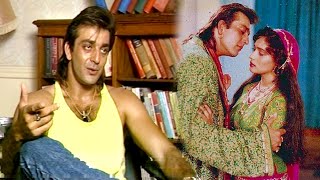 Sanjay Dutts Rare Interview On Madhuri Dixit Rishi Kapoor amp Sahibaan Movie [upl. by Lanita]