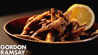 Chilli and Spice Whitebait  Gordon Ramsay [upl. by Ailahk382]