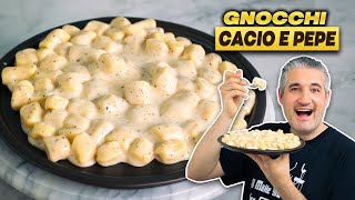 How to Make GNOCCHI CACIO E PEPE Like an Italian [upl. by Colombi]