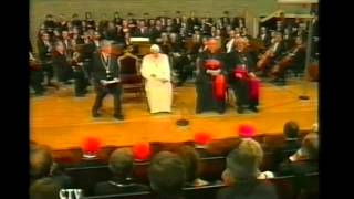 La lectio magistralis di Benedetto XVI a Ratisbona [upl. by Atterehs]