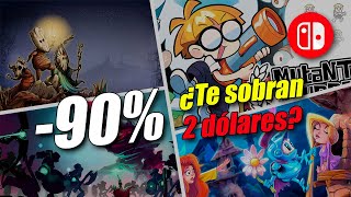 ¡OFERTAS JUEGOS de Switch a 2 Dólares o Euros 💸 Ofertas Nintendo Switch eShop Rebajas Switch [upl. by Sseb]