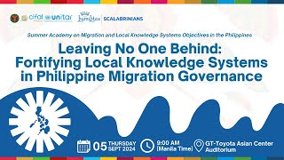 Leaving No One Behind Fortifying Local Knowledge Systems in Philippine Migration Governance [upl. by Erialc]