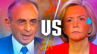 Éric Zemmour remet en place Valérie Pécresse hystérique en direct sur LCI [upl. by Griseldis]