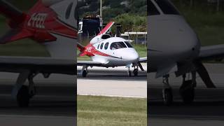 Cirrus SF50 Vision Jet Closeup Takeoff [upl. by Annmaria]