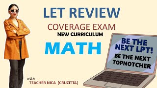 LET COVERAGE  MATH MAJOR  NEW TOS [upl. by Gayelord]