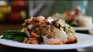 How to Make Flounder Mediterranean  Fish Recipes  Allrecipescom [upl. by Hamner]