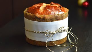 Super Easy Panettone Recipe  Panettone breadPanettone CakeHow to make PanettoneChristmas Bread [upl. by Hu]