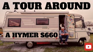 A Tour Around A Classic Hymer s660 Motorhome 1993 [upl. by Nuahsor937]