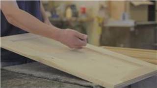 Cabinets 101  How to Remove an Inner Wood Panel From a Cabinet Door [upl. by Lura]