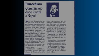 Processo Andreotti SISDE scandalo fondi neri e “Quarto Livello” In aula il prefetto Finocchiaro [upl. by Ellinehc64]