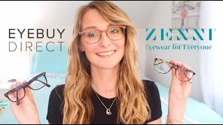 EyeBuyDirect vs Zenni Glasses Review [upl. by Ainavi]