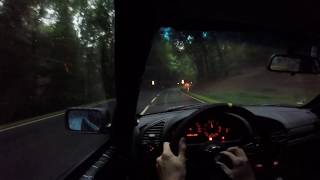 BMW E36 wet uphill Drift GoPro [upl. by Emili]