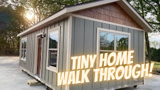 Incredible Tiny Modular Home Walk Through [upl. by Oirad]