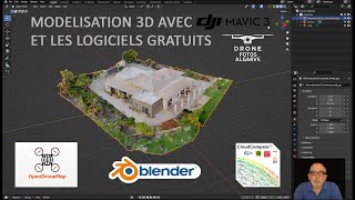 Modélisation 3D avec DJI Mavic3 et des logiciels gratuits [upl. by Ingalls367]