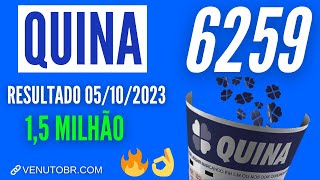 confira a Quina de hoje 0410 [upl. by Entsirhc511]