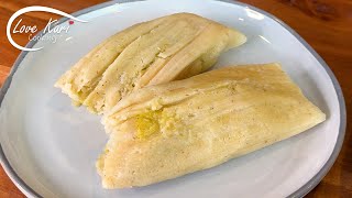 How to make Green Chile Verde Chicken Tamales Easy Recipe Theyre so moist [upl. by Patterman]