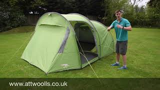 Vango Skye 500 Tent Poled Review [upl. by Shimkus557]