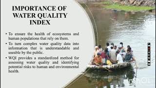 A seminar on Water Quality Index on Tungabhadra River near Harihar Karnatka by Shambhavi Maurya [upl. by Quarta]