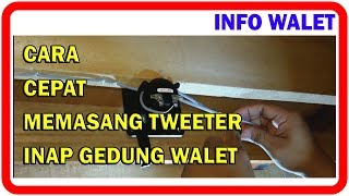 CARA PEMASANGAN KABEL PADA TWEETER TANPA SOLDER [upl. by Matthias]