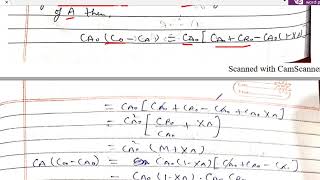 CRE1 Integral Method of Analysis AutoCatalytic Reactions [upl. by Inavoj]