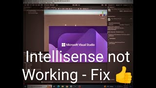 Unity3D Visual studio intellisense not working  Unity Fix [upl. by Pippy871]