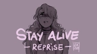 STAY ALIVE REPRISE  Hamilton Animatic [upl. by Nyrmak]