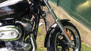 Harley Davidson sportster superlow 883 XL 2018 [upl. by Doreen544]