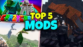 Top 5 best modpack for Minecraft in 2024🤯minecraftmods technogamerz Reeopie [upl. by Eydie144]