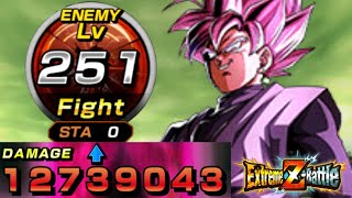 Dokkan Battle Breaking Dokkans Limits Stage 251 of LR INT EZA Goku Black [upl. by Olbap]