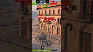 EMIL 1951 ammunition explosion MAD GAMES wotblitz [upl. by Annawak]