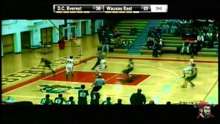 Wausau East vs DC Everest Varsity Basketball [upl. by Tteragram]