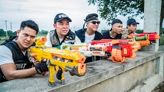 LTT Game Nerf War  Captain Warriors SEAL X Nerf Guns Fight Mr Zero Scazy Professional Carrier [upl. by Arait]