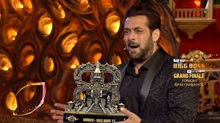 Bigg Boss 17 Salman Khan Winner Trophy To Munawar Faruqui amp Abhishek Kumar In Grand Finale Today [upl. by Koeppel]