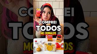 COMPREI TODOS NOVOS BRINQUEDOS DO MC DONALDS viviunicornio [upl. by Euginom]