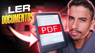 Como ENVIAR e LER PDF no KINDLE  Atualizado [upl. by Gerita]