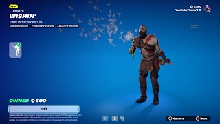 YEAH I’M WISHIN KRATOS WAS OUT… Fortnite Item Shop Right Now April 7th 2024 [upl. by Melmon]