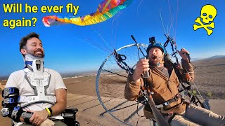 Investigating Anthony Vellas NEAR FATAL Paramotor Crash [upl. by Godfrey192]