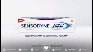 Hassasiyet Ağrısına Hızlı Çözüm  Sensodyne Rapid Relief Hızlı Rahatlama [upl. by Aicala552]