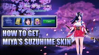 TWILIGHT PASS NEW EVENT  GET MIYAS SUZUHIME SKIN [upl. by Salter828]