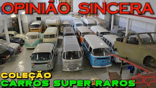 Conheça mais CARROS RAROS dessa COLEÇÃO incrível VW Kombi Fusca Grancar Futura Oggi Uno Sulam [upl. by Akimak961]