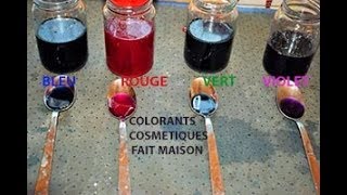 TUTTO COMMENT FAIRE DES COLORANTS COSMETIQUESBIO NATURELS EPISODE 1 [upl. by Nodgnal]